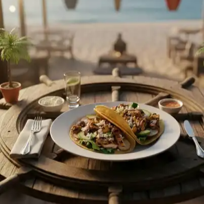Tacos Fajitas de Pollo