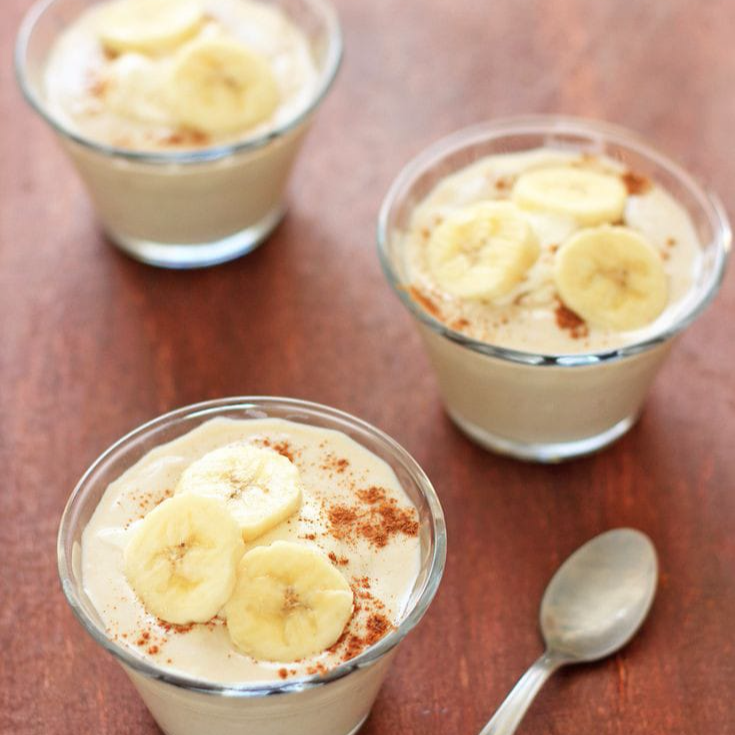 Platanos con crema
