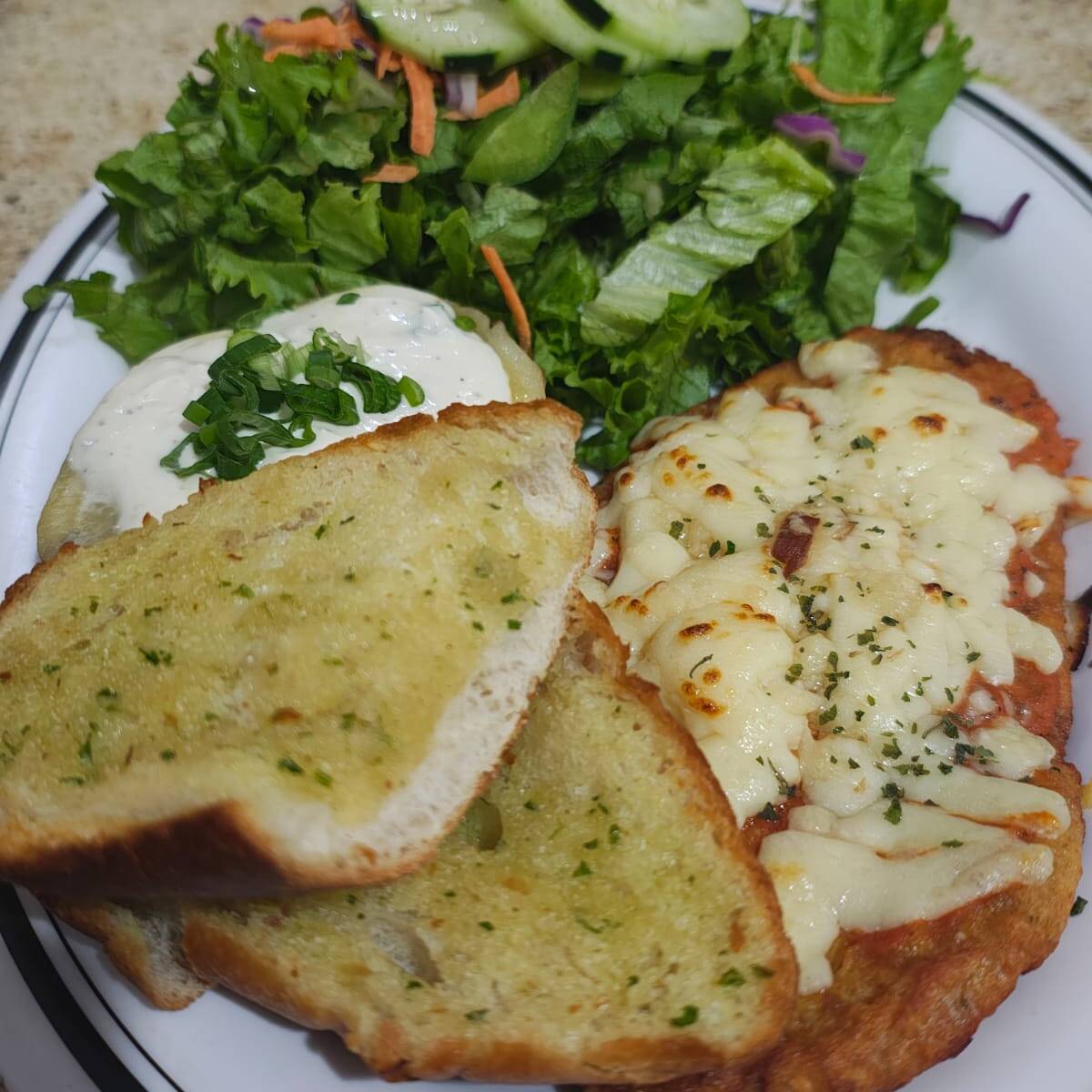 Combo Milanesa Parmigiana
