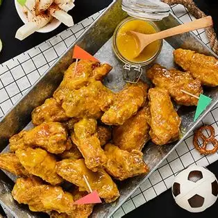 Alitas Sabor Crema de Mango Habanero