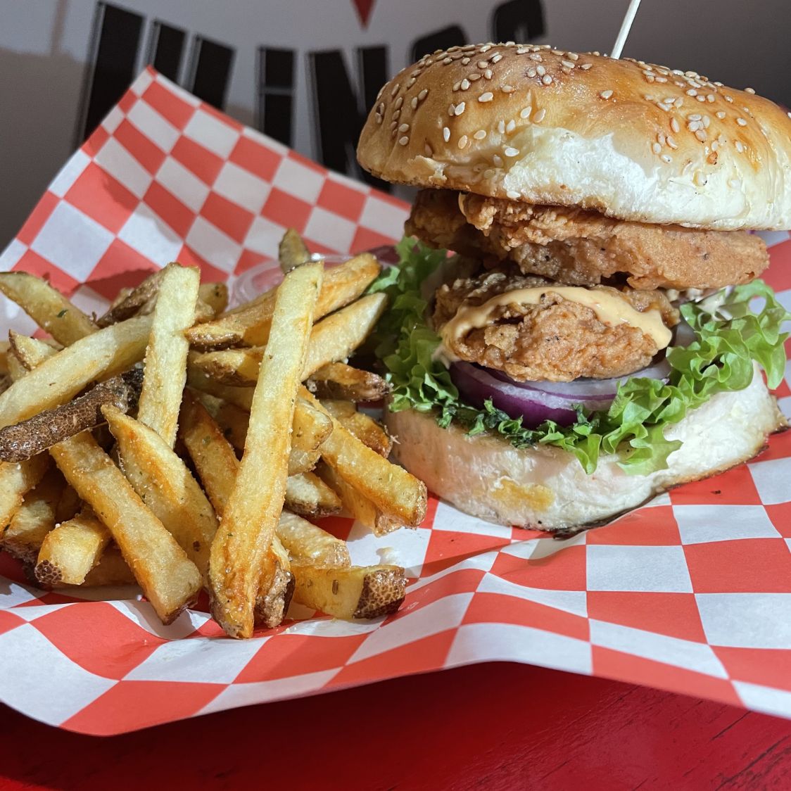 Hamburguesa de Pollo