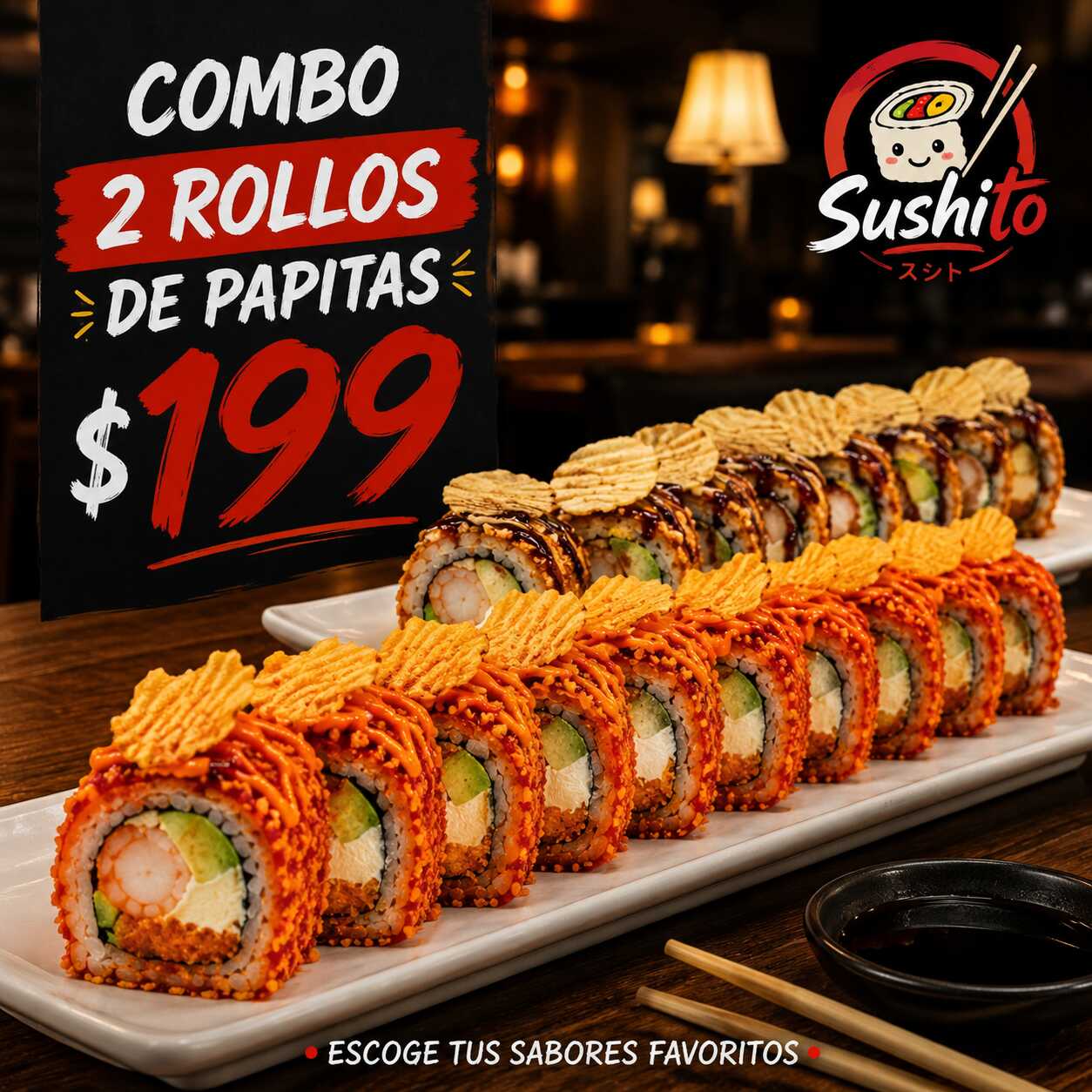 2 FUEGO ROLL