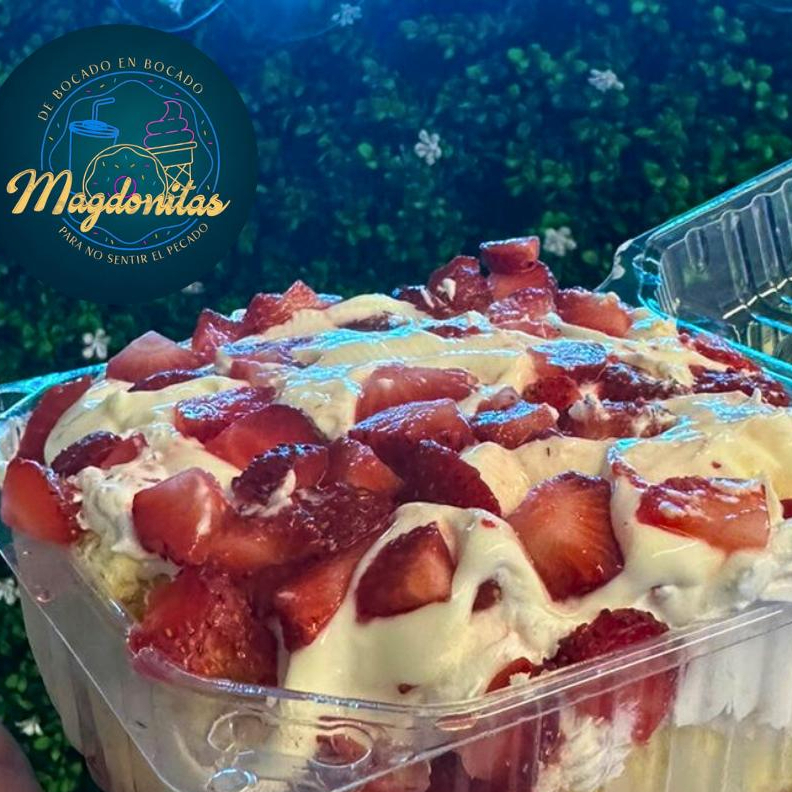 Pay de Queso + Fresas C/Crema