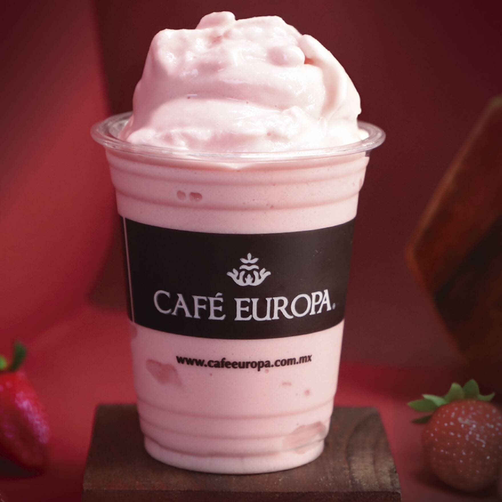 Frappé Yogur de Fresa
