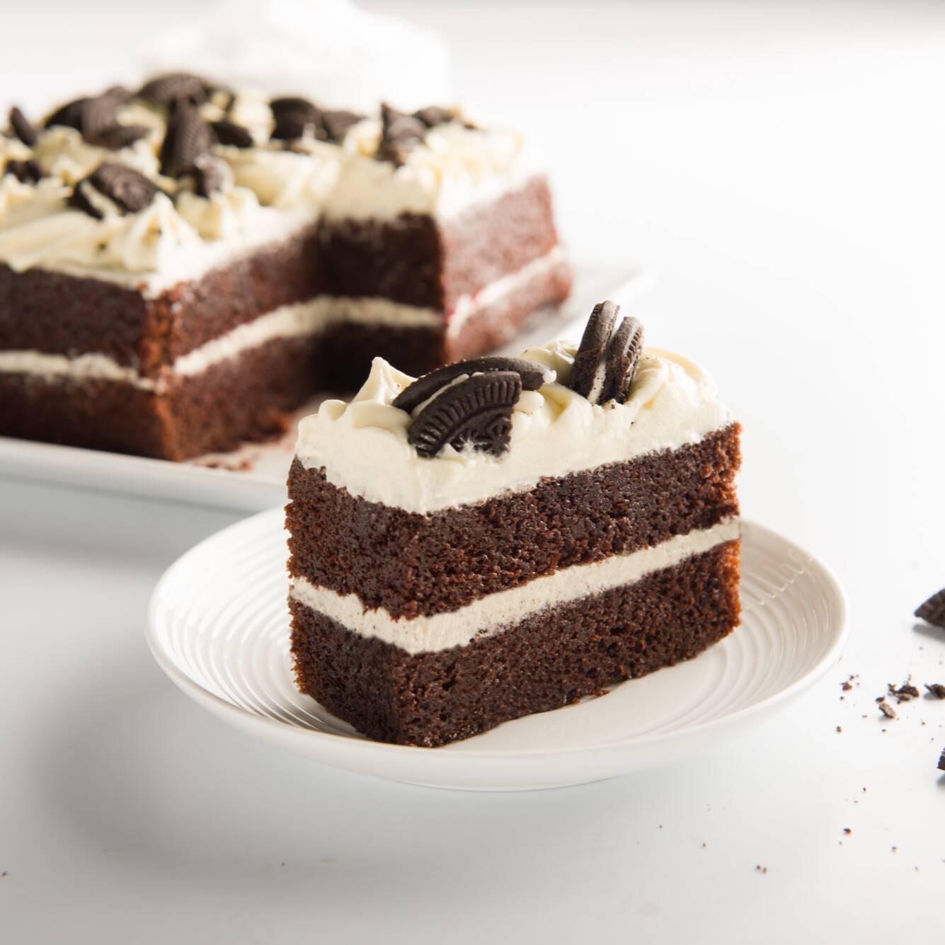 Porción Torta Cookies & Cream