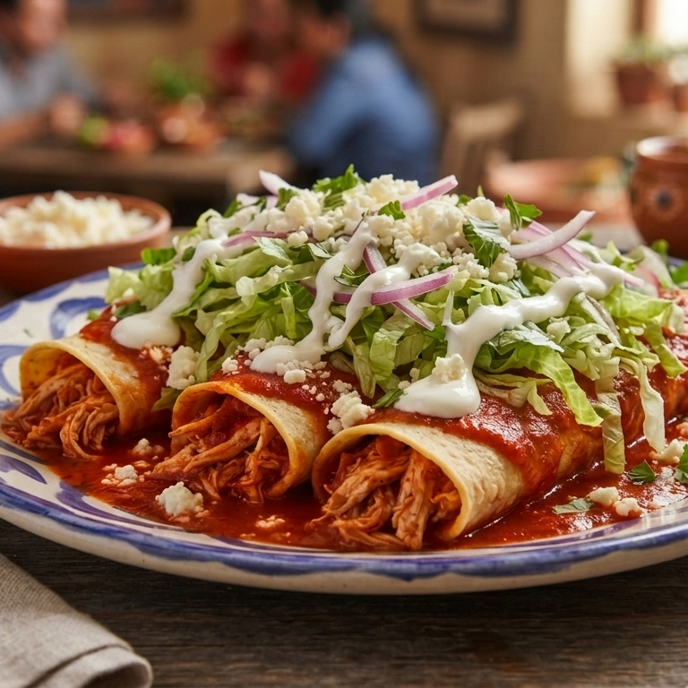 ENCHILADAS ROJAS