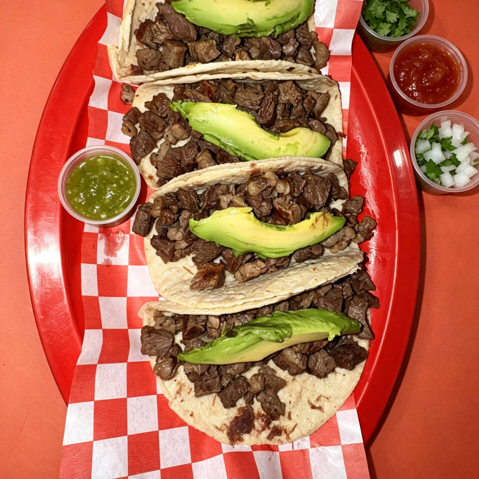 TACO DE CARNE ASADA