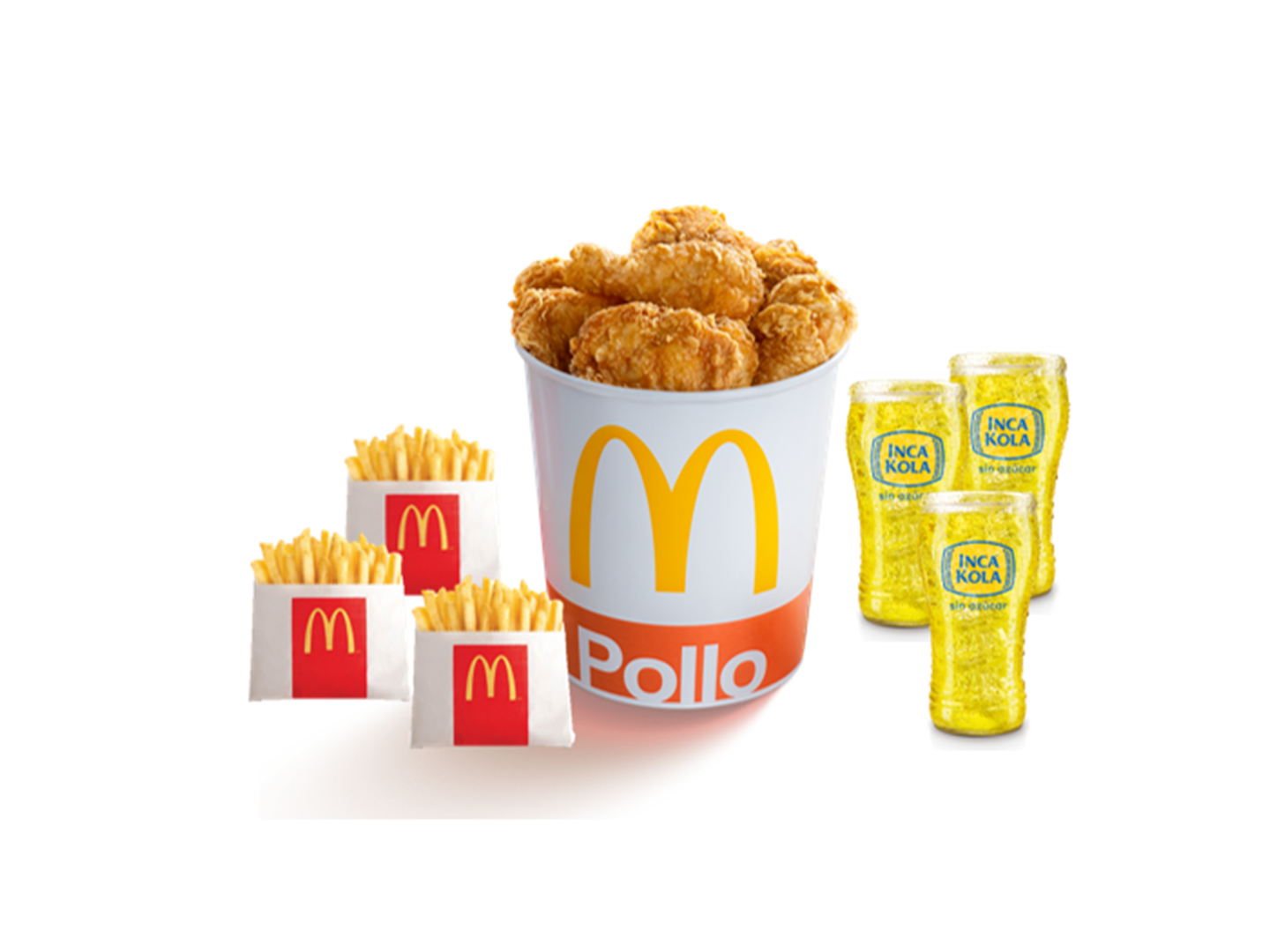 McMiercoles 6 piezas con papas y gaseosa