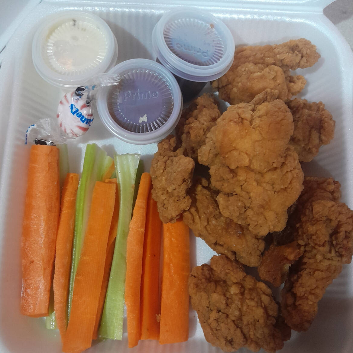 ORDEN DE BONELESS (BBQ O BUFALO)