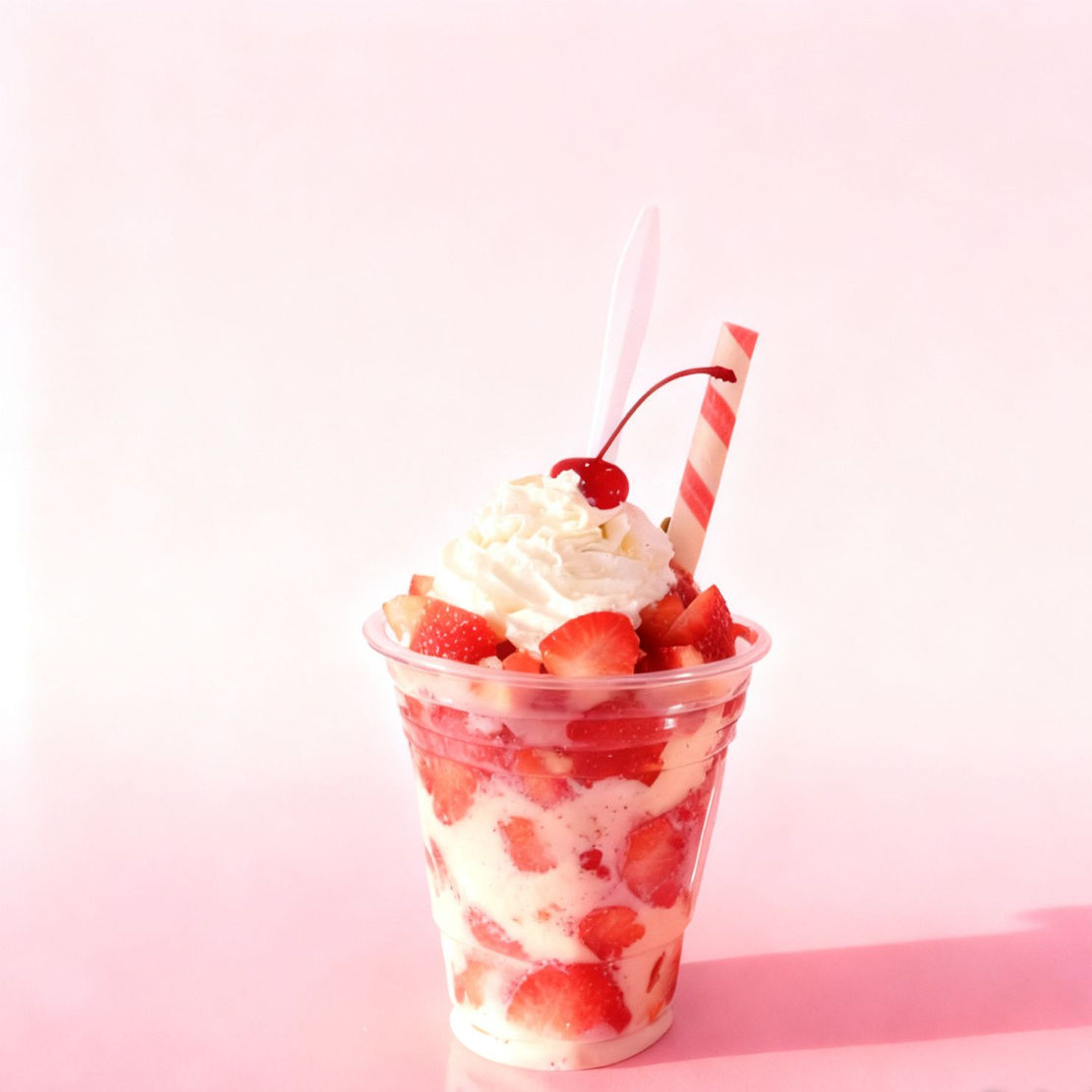 Fresas Con Crema Lechera