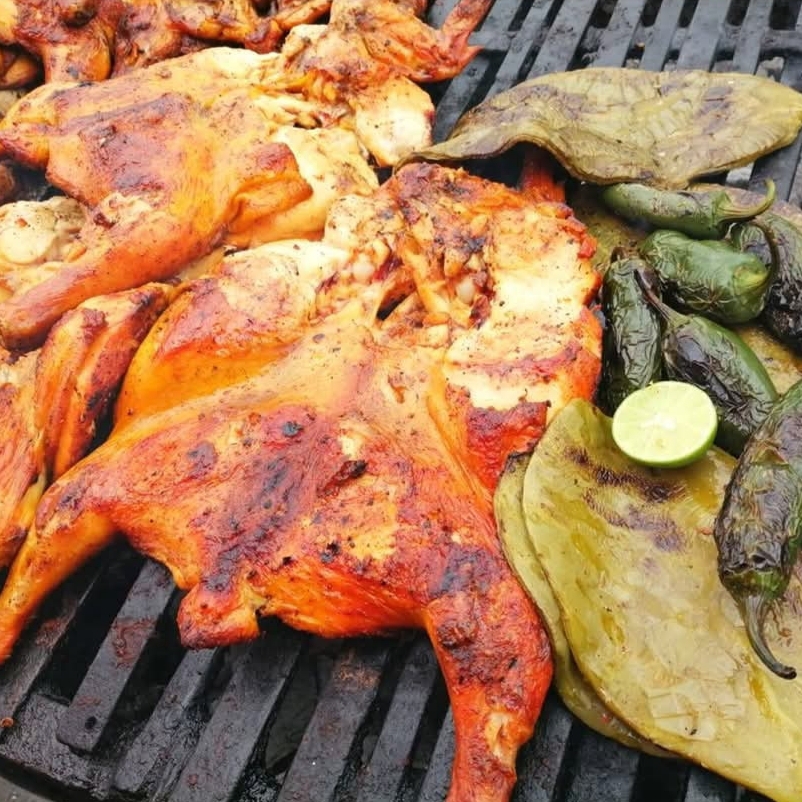 Pollo al Carbón Estilo Sinaloa