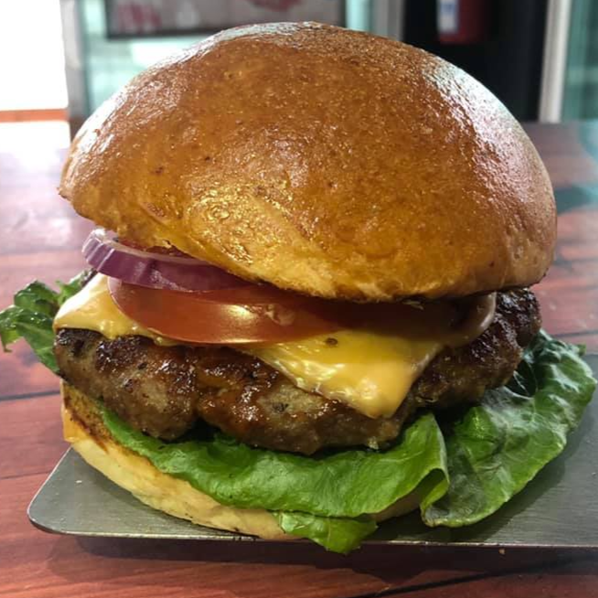 hamburguesa de res