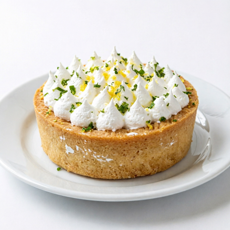 Tortelete de limão com suspiro