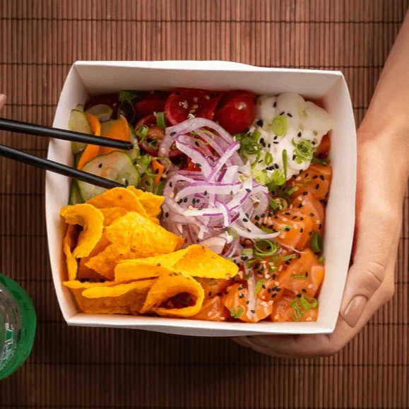 Acompanha arroz japonês e cream cheese