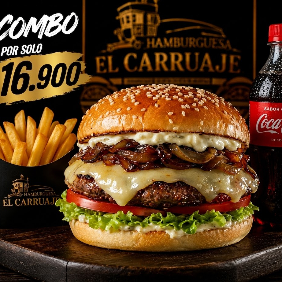 COMBO BURGUER CLASICA