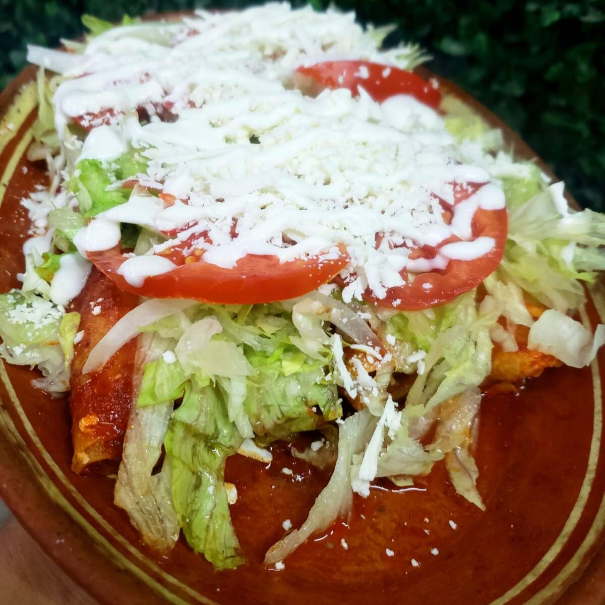 Orden de Enchiladas 4 Pzas