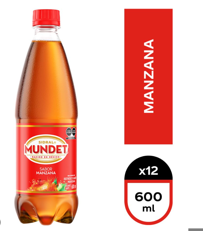 SIDRAL MUNDET 600 ML