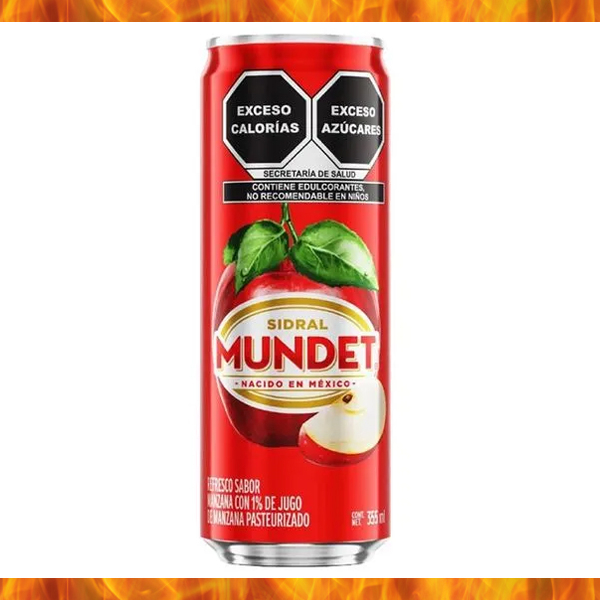 Sidral Mundet Manzana 355 Ml