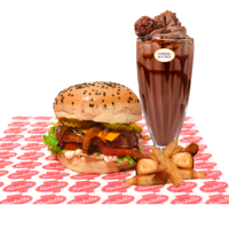 Super Combo: BBQ Clasic + papas + Malt Special