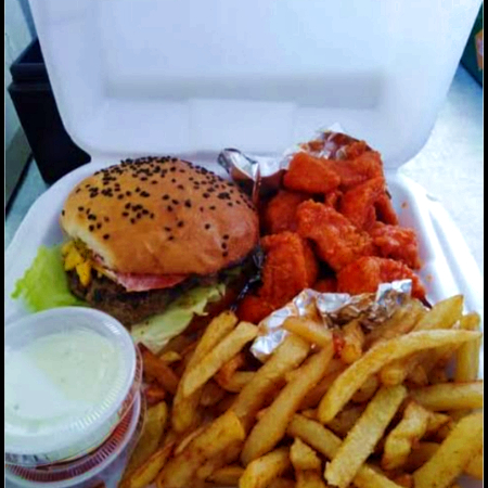 Paq, Hamburgusa,Boneless 250gr aros y papas,