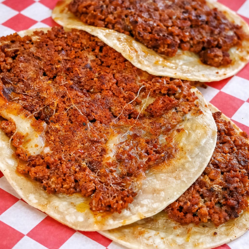 Tacos de Chorizo