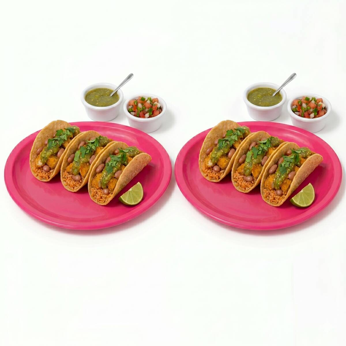 Combo para 2. - 2 Ordenes de Tacos Junior 3 Pzas