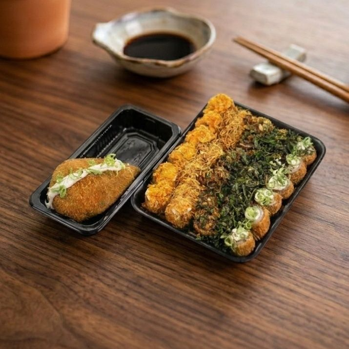 20 Hot Rolls Sortidos + 1 Temaki empanado