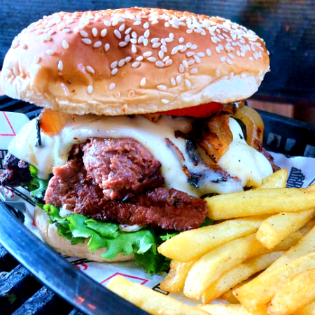 Hamburguesa Mar y Tierra