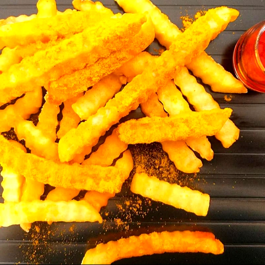 Papas a la Francesa con Polvo Sabor Habanero