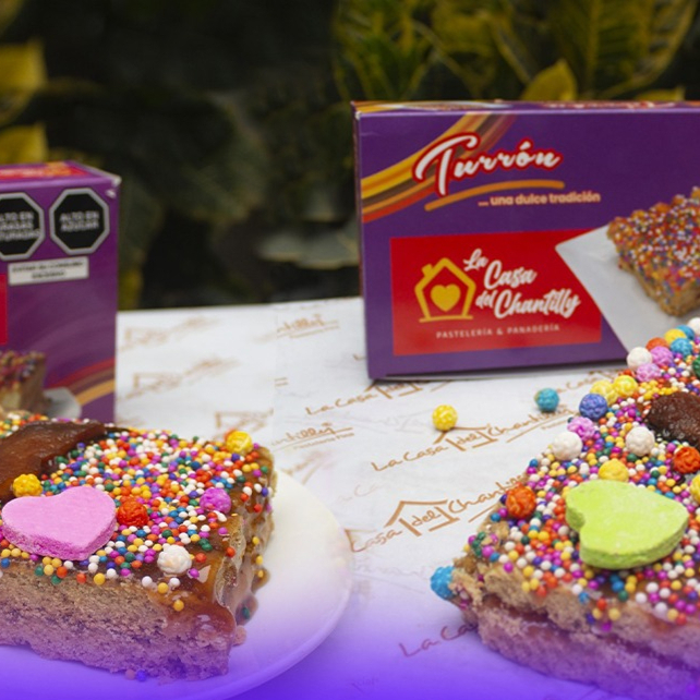1 Turron 1/2 + 1 Turron 1/4
