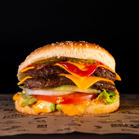 Hamburguesa Doble Carne
