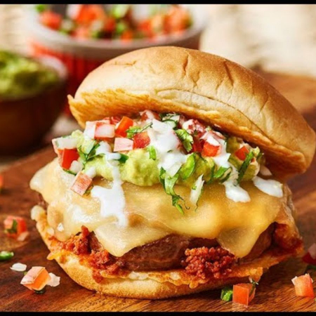 Hamburguesa con Chorizo