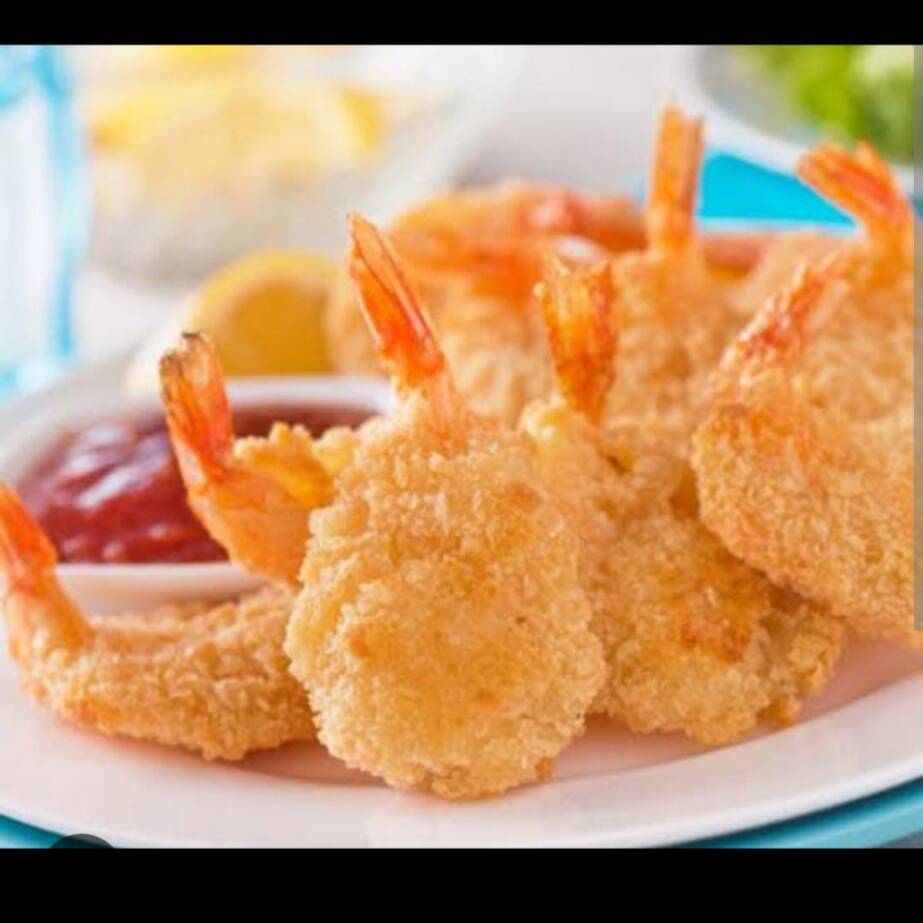 Camarones empanizados