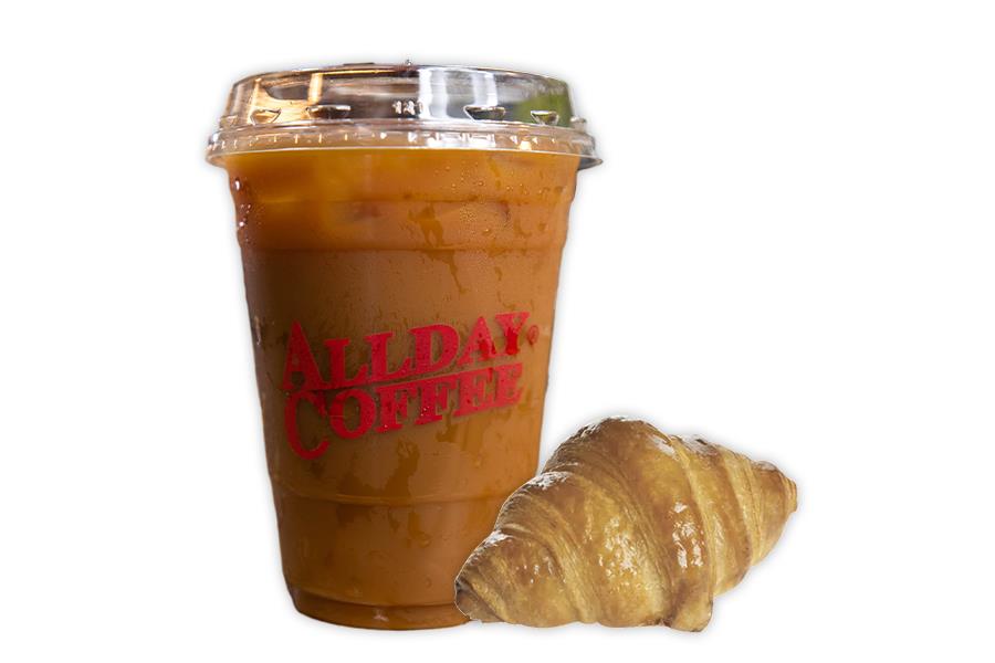 AME MED  ICE + CROISSANT