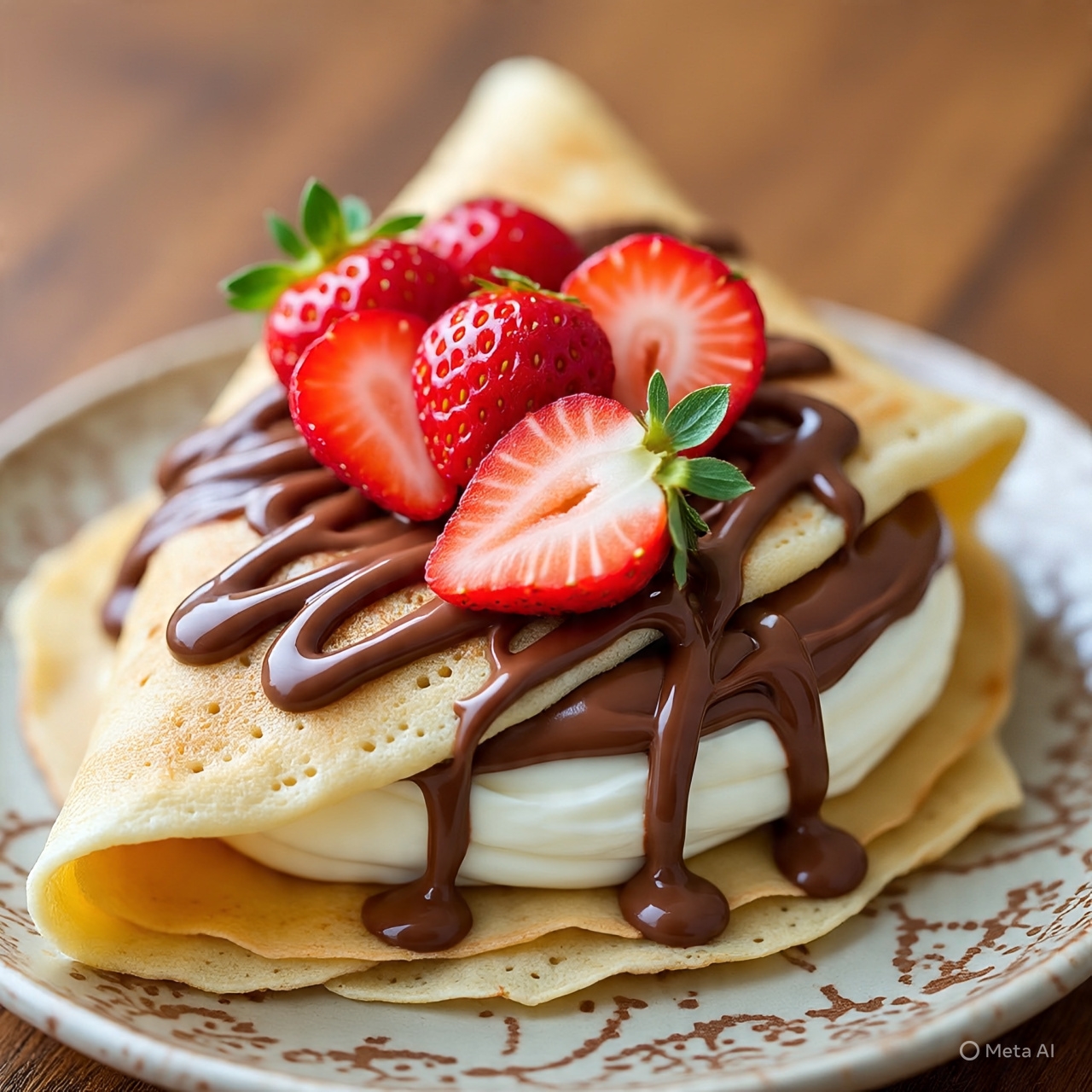 Nutella, Philadelphia y Fresa