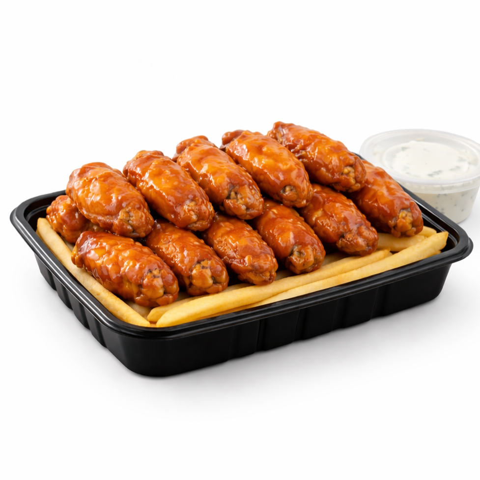 Combo Alitas BBQ X 12 + Francesa