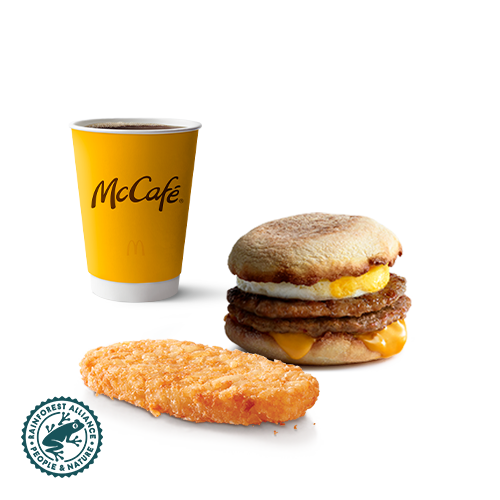 McTrío® McMuffin® Huevo Salchicha Doble