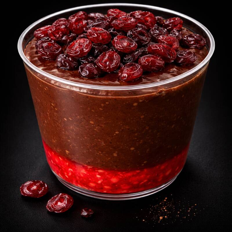 Geleia de morango zero açúcar, brigadeiro zero lactose, e cranberry.