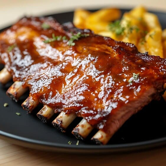 Mini Costillas Cerdo BBQ