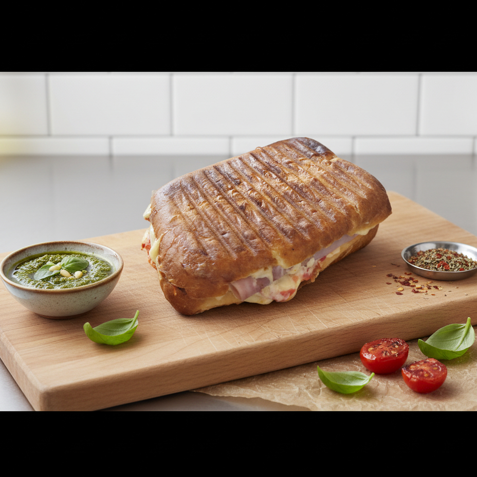 Chapata de Jamon y Queso!