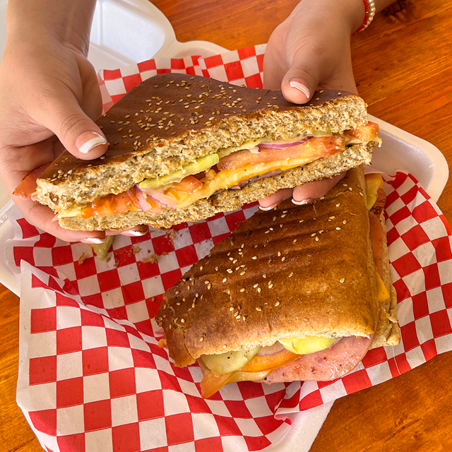 Panini Jamón y Quesos Chico