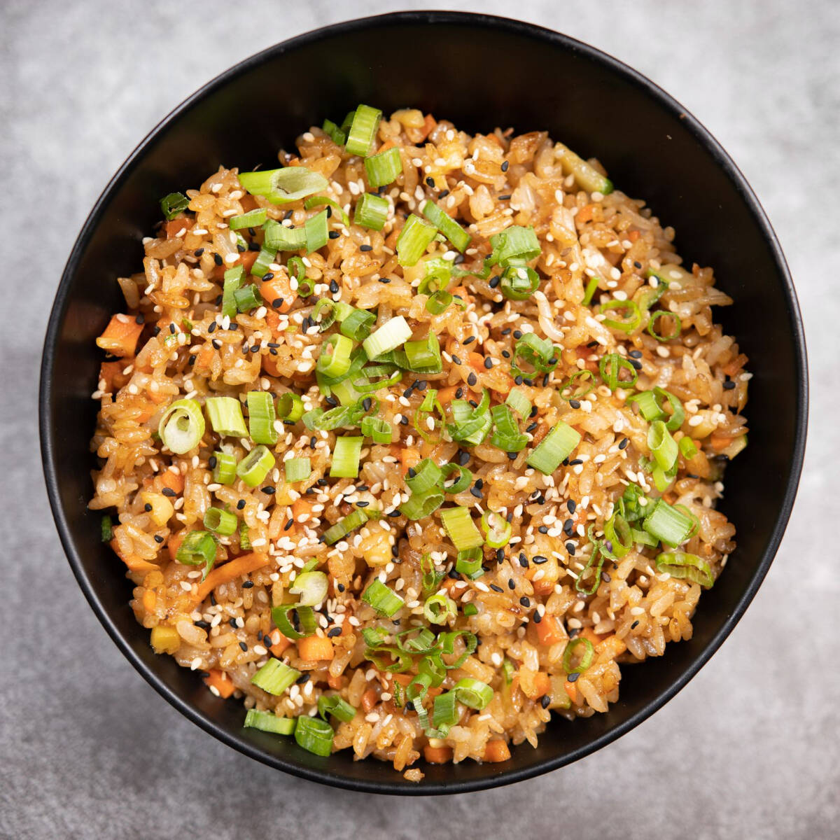 Yakimeshi + Bebida