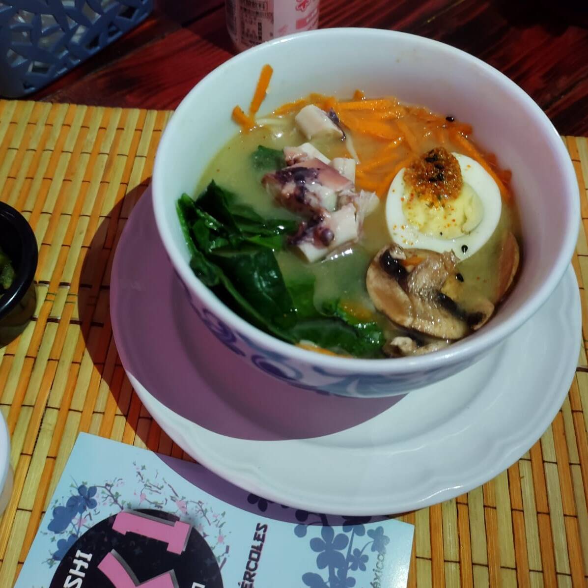 Ramen con Pulpo