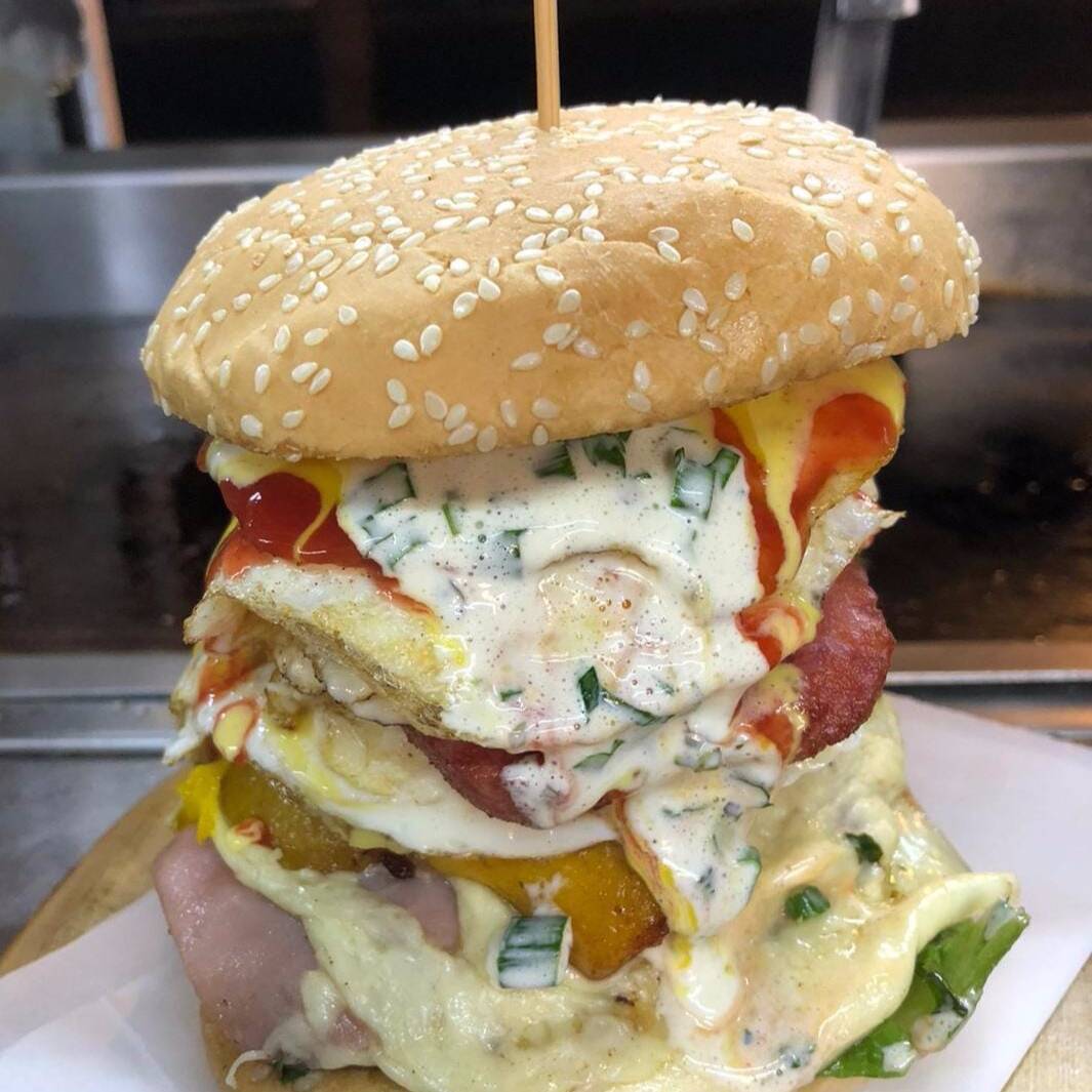 Hamburguesa La Cochoburguer