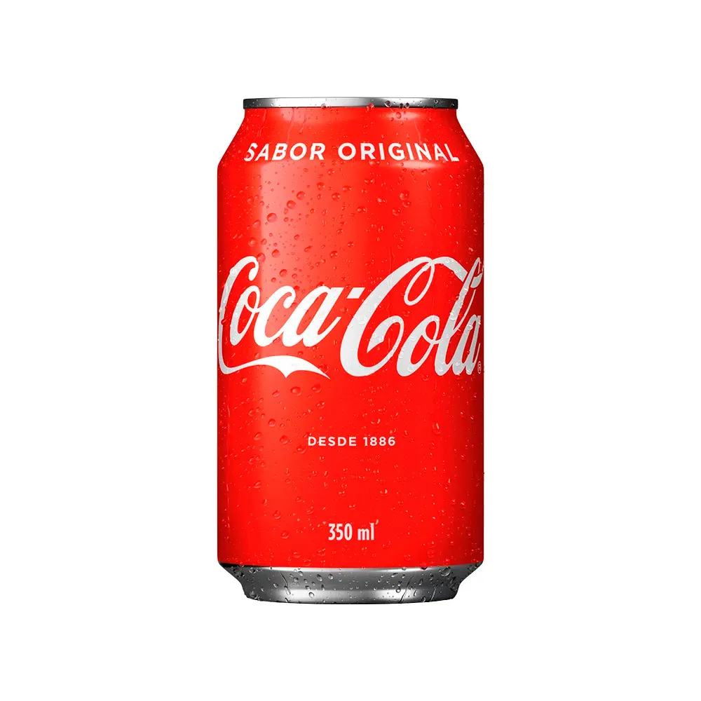 Coca-cola em lata de 350ml