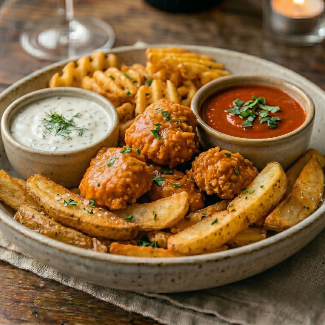 Plato Boneless más Papas