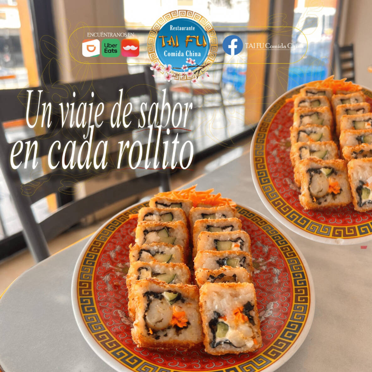 SUSHI CON CAMARÓN