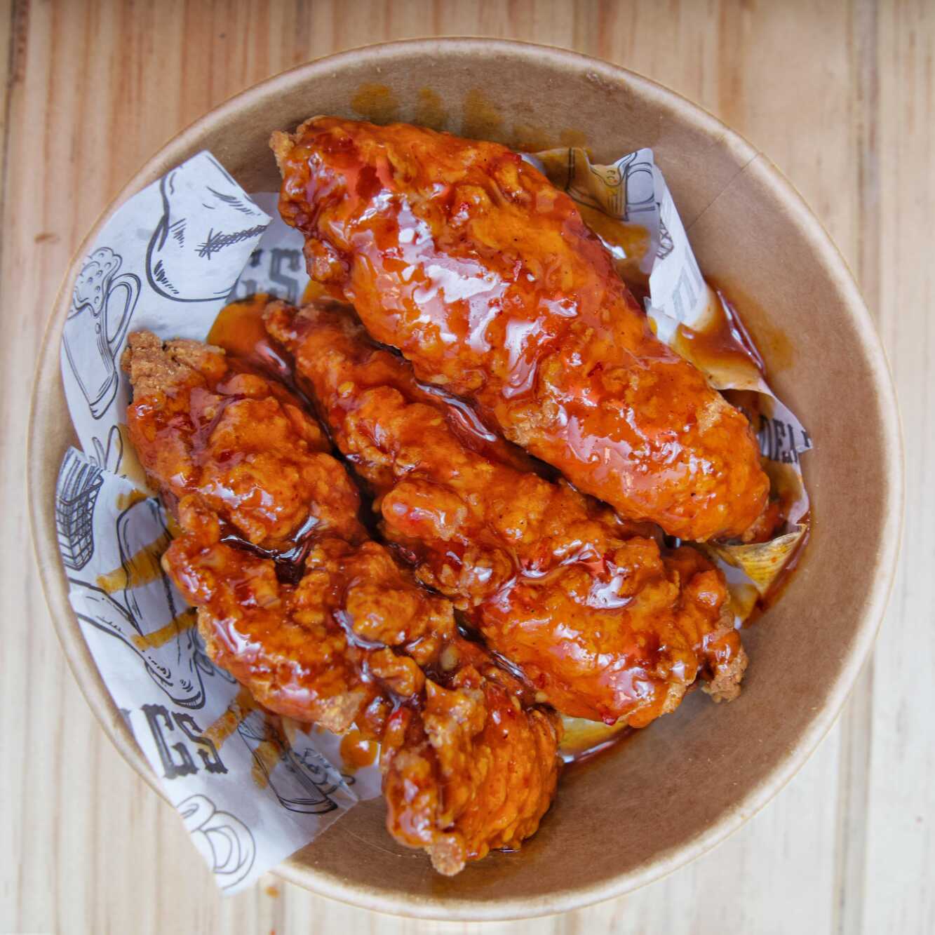 Tiras de Pollo