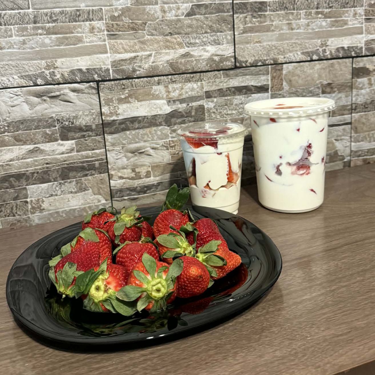 1 LITRO FRESAS CON CREMA