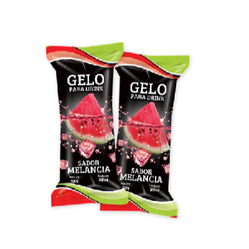 Gelo de sabor. Imagem meramente ilustrativa